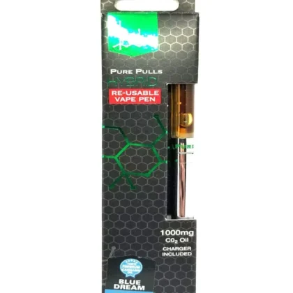 Pure Pulls Reusable Vape Pen – Blue Dream (1000mg)