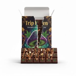 Cannabis Infused Punch Bar: Milk Chocolate Caramel Bits